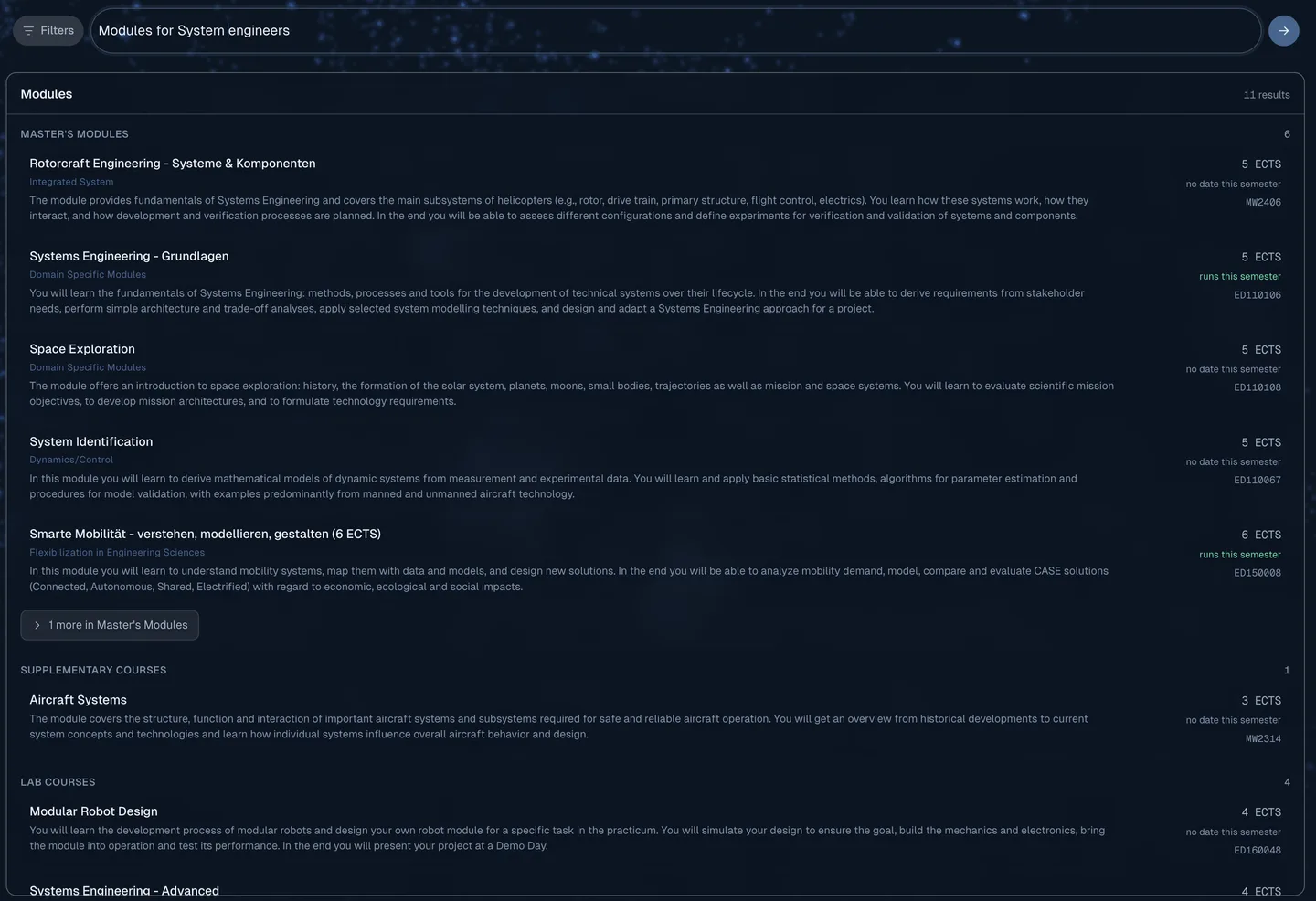 Search by topic